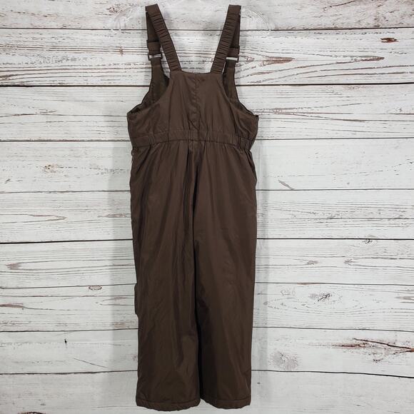 Zero Exposure Girls Brown Snow Ski Bib Overall Pants Size L 6X - Picture 11 of 16